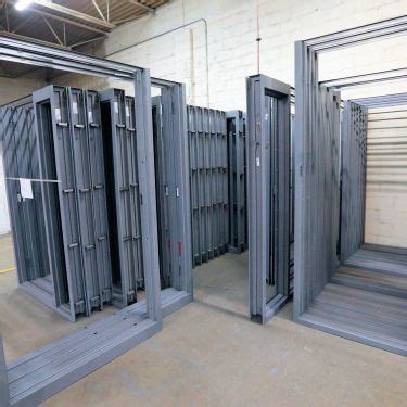 custom metal door fabrication|galvanized door frame.